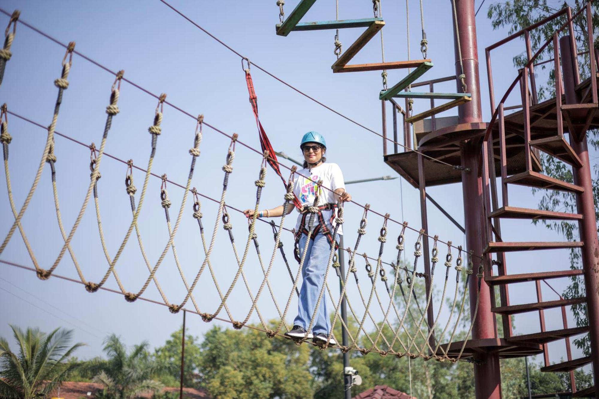 Vits Roccia Hill Resort And Adventure Park, Navapur Songadh Exterior photo