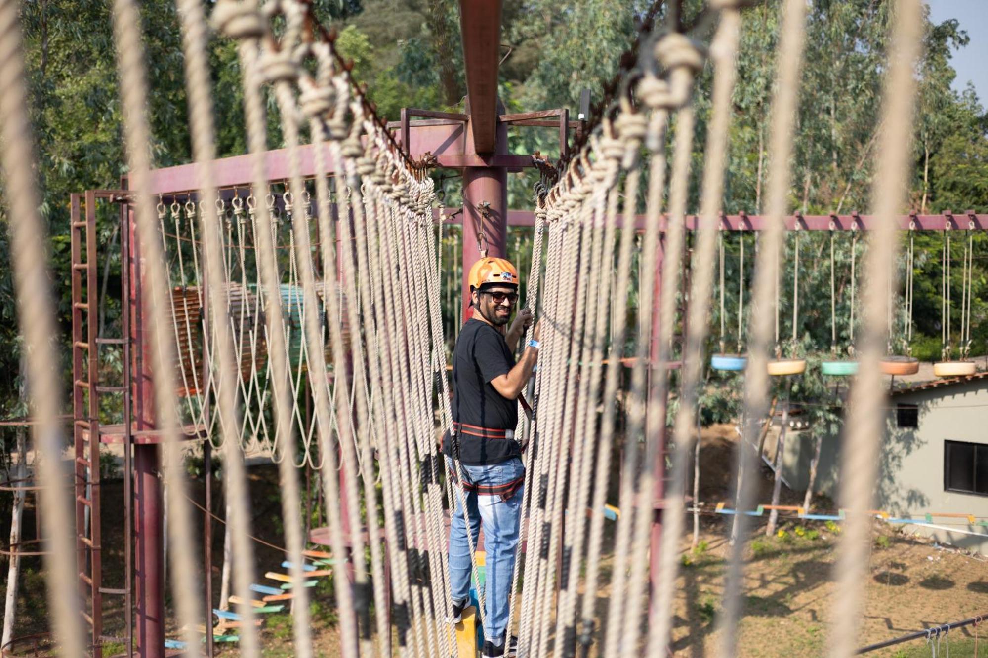 Vits Roccia Hill Resort And Adventure Park, Navapur Songadh Exterior photo